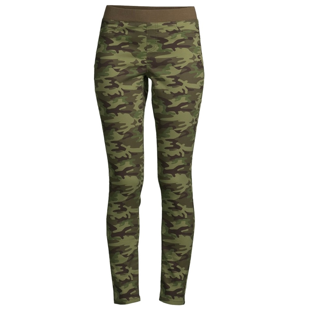 NOBO Camo Jeggings - Green/Brown Camo - Mid-rise Medium